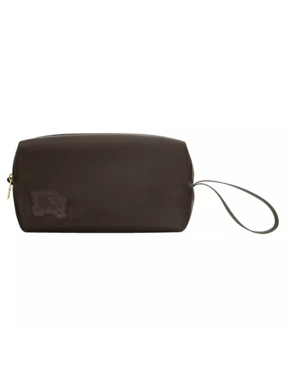 Burberry Cosmetic Toiletry Bag Pouch Brown